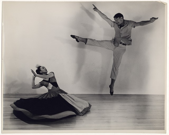 Erick Hawkins a Martha Graham.