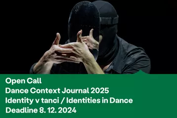 Dance Context Journal vyhlašuje otevřenou výzvu pro články na téma Identity v tanci